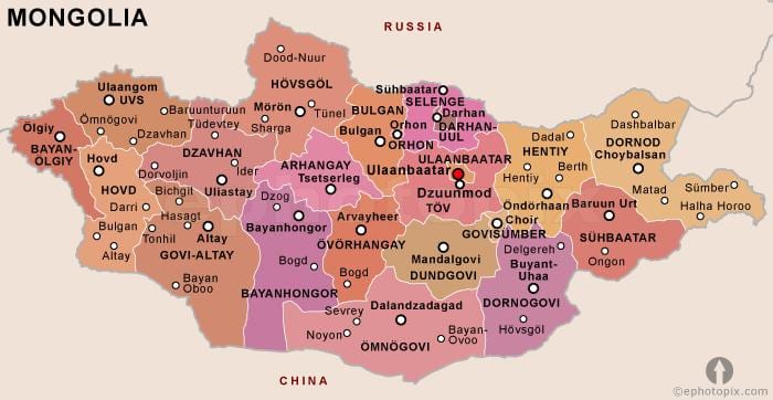 lao si Mongolia político