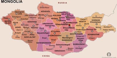 Lao si Mongolia político 